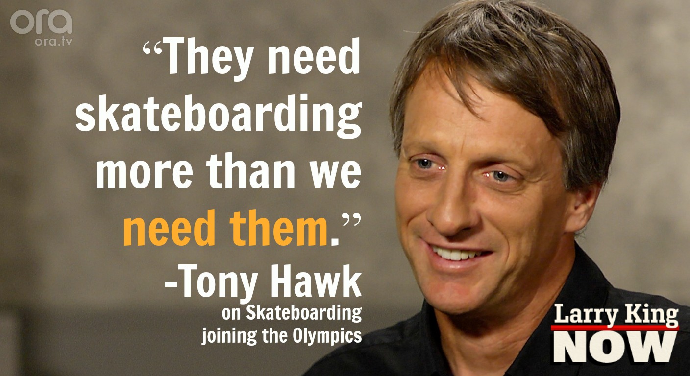 Tony Hawk on Skateboarding in the 2020 Tokyo Olympics